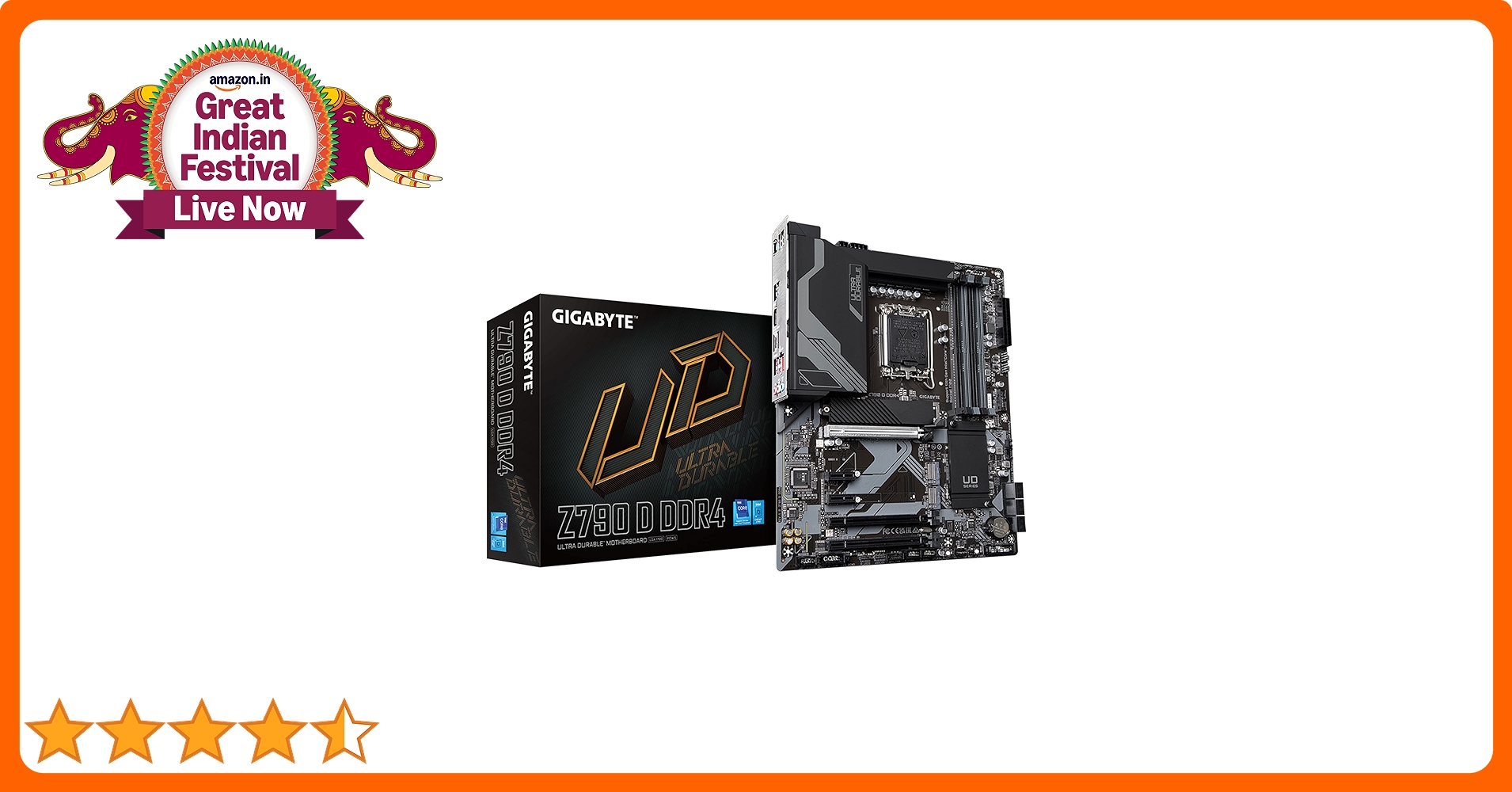 Amazon.in: Buy GIGABYTE Z790 D DDR4 (LGA 1700/ Intel/ Z790